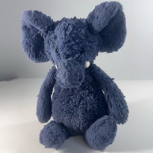Jellycat Fuddlewuddle Elephant Blue Stuffed Animal Soft Cuddle Toy 12”